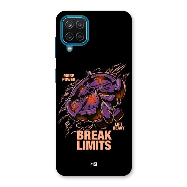 Break Limits Back Case for Galaxy F12