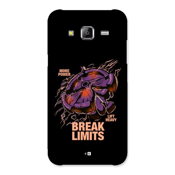 Break Limits Back Case for Galaxy J5