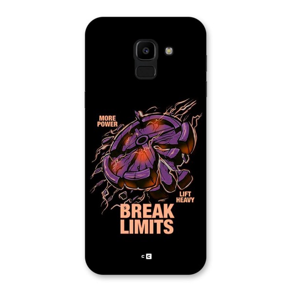 Break Limits Back Case for Galaxy J6