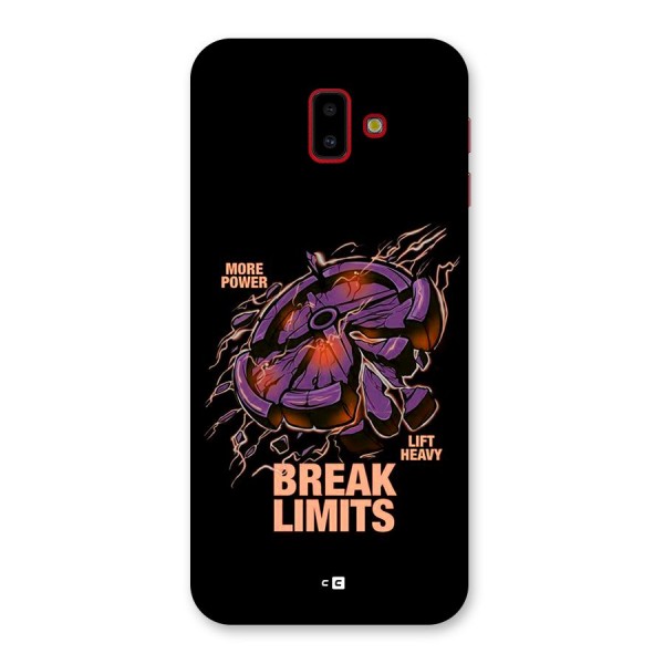 Break Limits Back Case for Galaxy J6 Plus