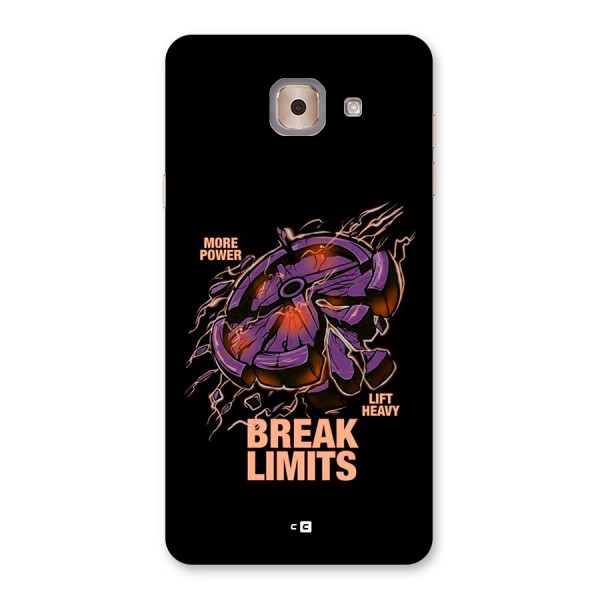 Break Limits Back Case for Galaxy J7 Max