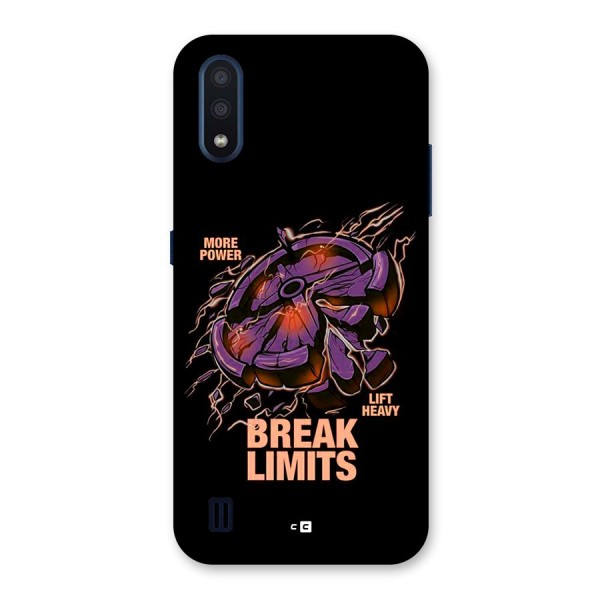 Break Limits Back Case for Galaxy M01