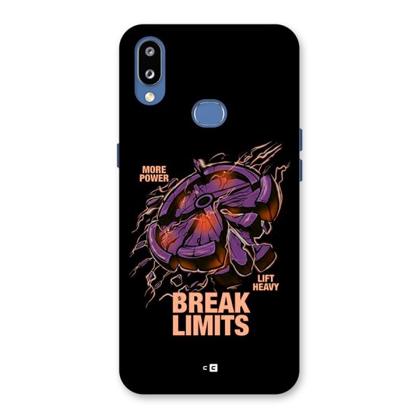 Break Limits Back Case for Galaxy M01s