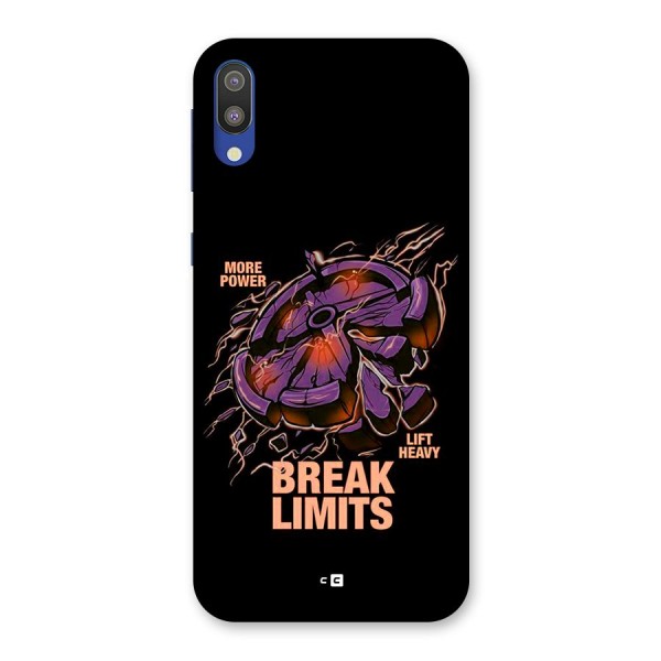 Break Limits Back Case for Galaxy M10