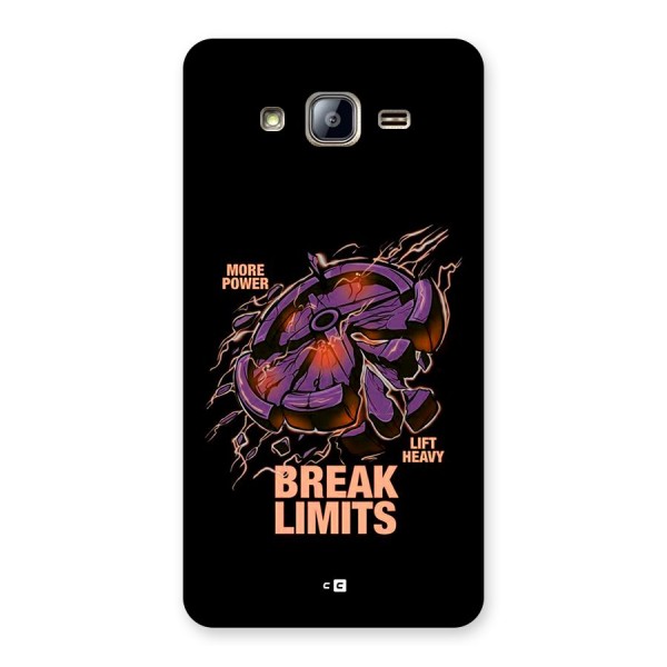 Break Limits Back Case for Galaxy On5