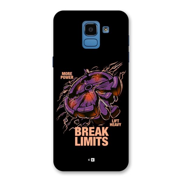 Break Limits Back Case for Galaxy On6