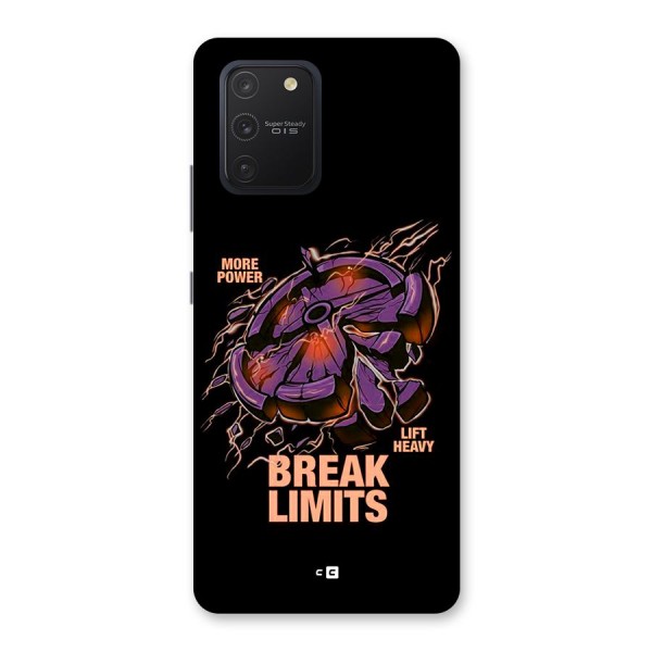 Break Limits Back Case for Galaxy S10 Lite