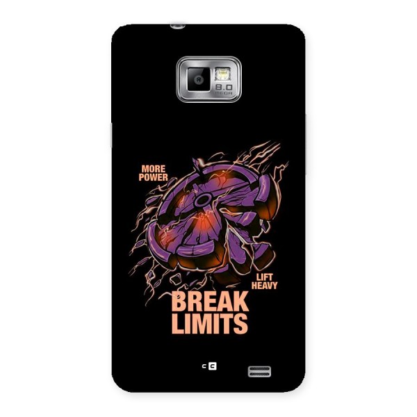 Break Limits Back Case for Galaxy S2