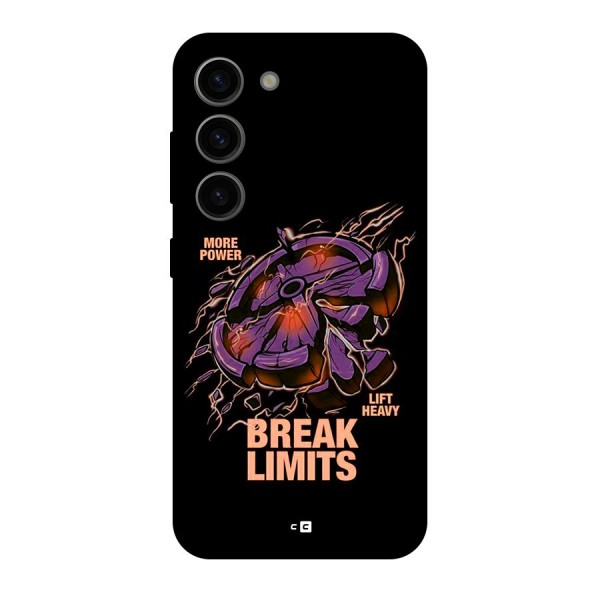 Break Limits Back Case for Galaxy S23