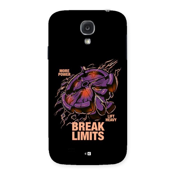 Break Limits Back Case for Galaxy S4