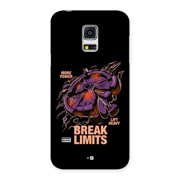 Break Limits Back Case for Galaxy S5 Mini