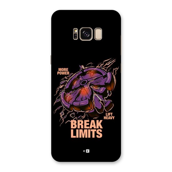 Break Limits Back Case for Galaxy S8 Plus