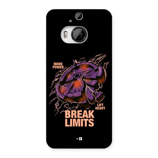 Break Limits Back Case for HTC One M9 Plus