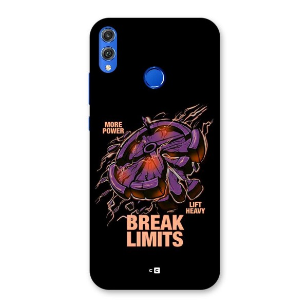 Break Limits Back Case for Honor 8X