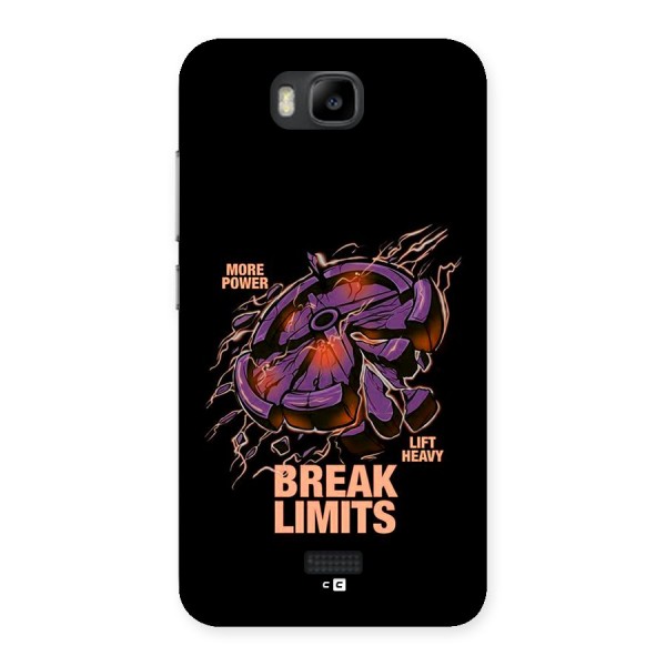 Break Limits Back Case for Honor Bee