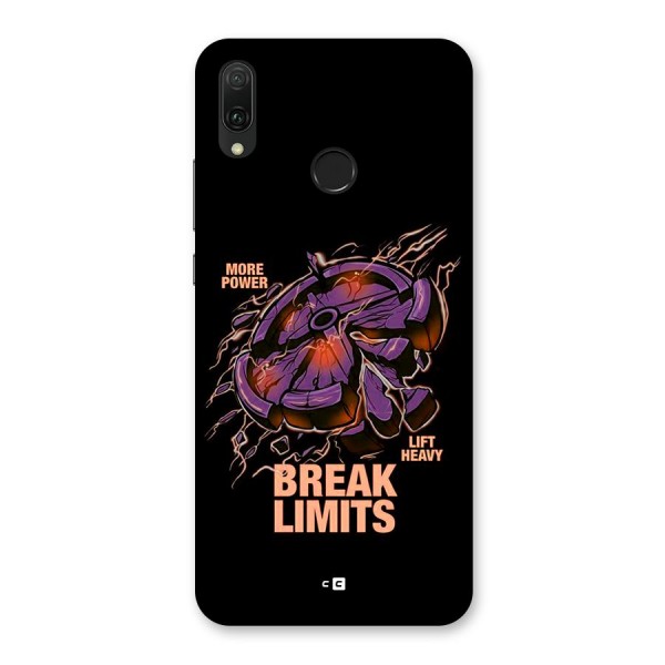 Break Limits Back Case for Huawei Y9 (2019)