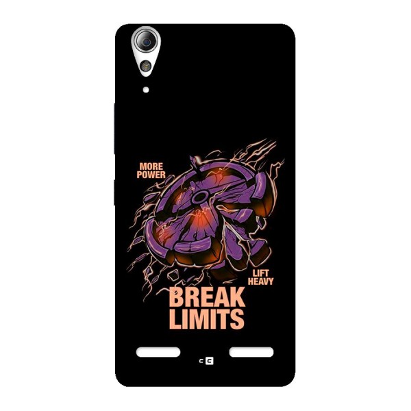 Break Limits Back Case for Lenovo A6000 Plus