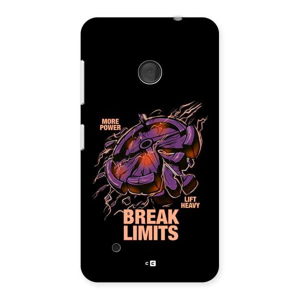 Break Limits Back Case for Lumia 530