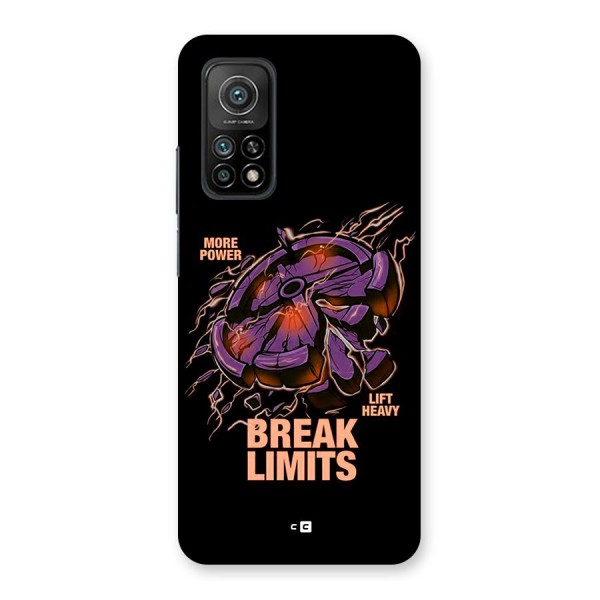 Break Limits Back Case for Mi 10T Pro 5G