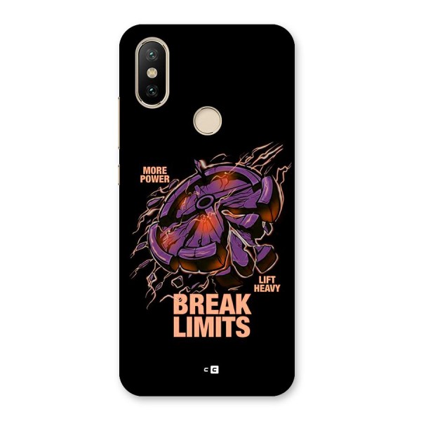 Break Limits Back Case for Mi A2