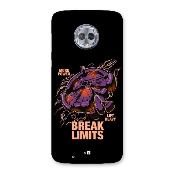 Break Limits Back Case for Moto G6