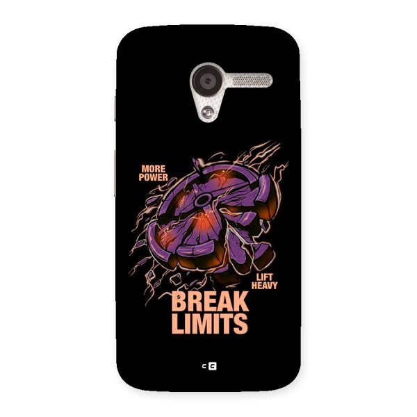 Break Limits Back Case for Moto X