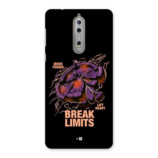 Break Limits Back Case for Nokia 8