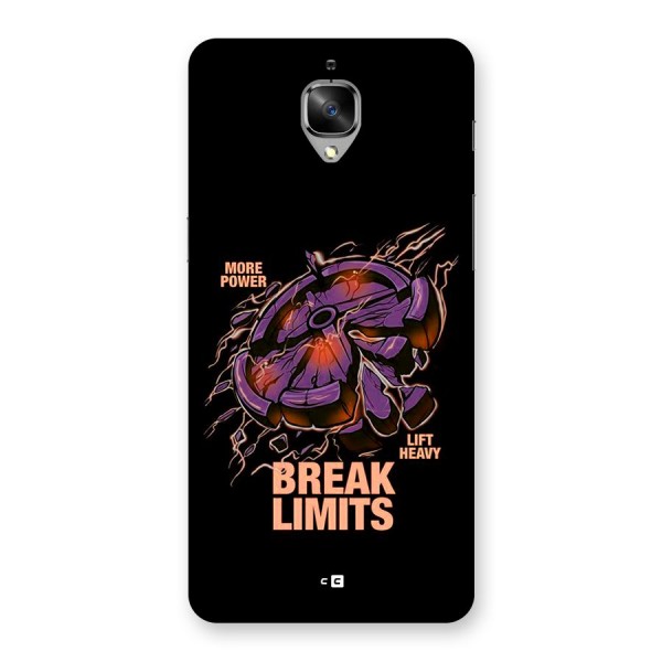 Break Limits Back Case for OnePlus 3T