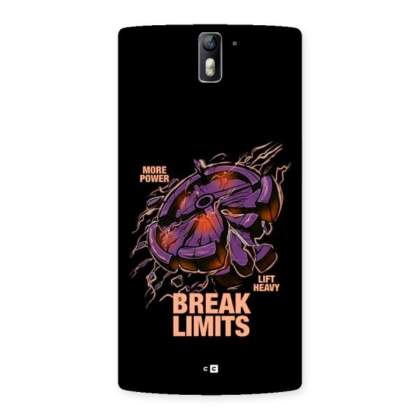 Break Limits Back Case for OnePlus One