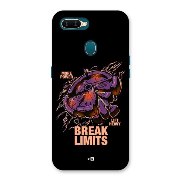 Break Limits Back Case for Oppo A11k