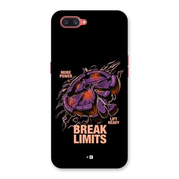 Break Limits Back Case for Oppo A3s