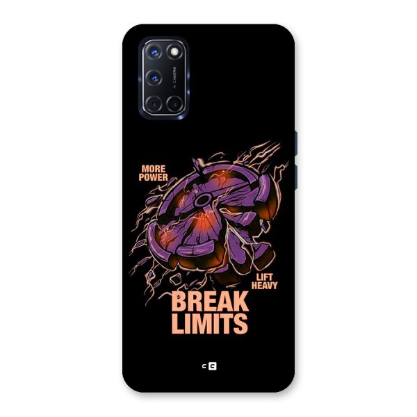 Break Limits Back Case for Oppo A52