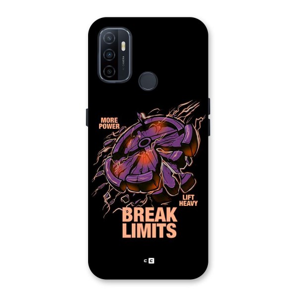 Break Limits Back Case for Oppo A53