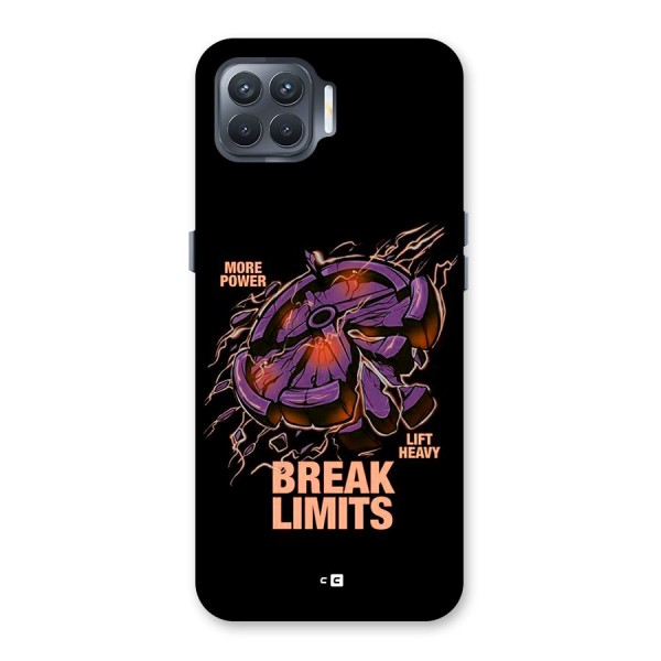 Break Limits Back Case for Oppo F17 Pro