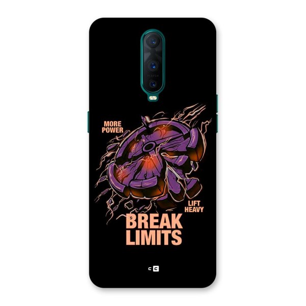 Break Limits Back Case for Oppo R17 Pro