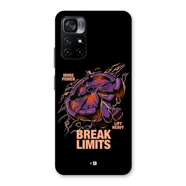 Break Limits Back Case for Poco M4 Pro 5G