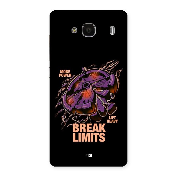 Break Limits Back Case for Redmi 2