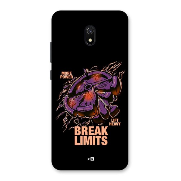 Break Limits Back Case for Redmi 8A