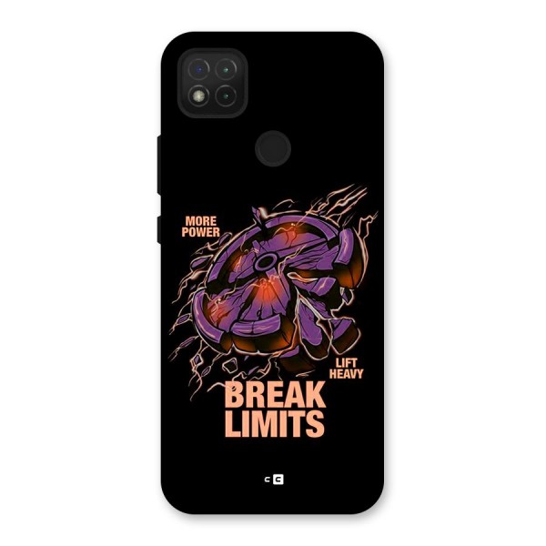 Break Limits Back Case for Redmi 9C