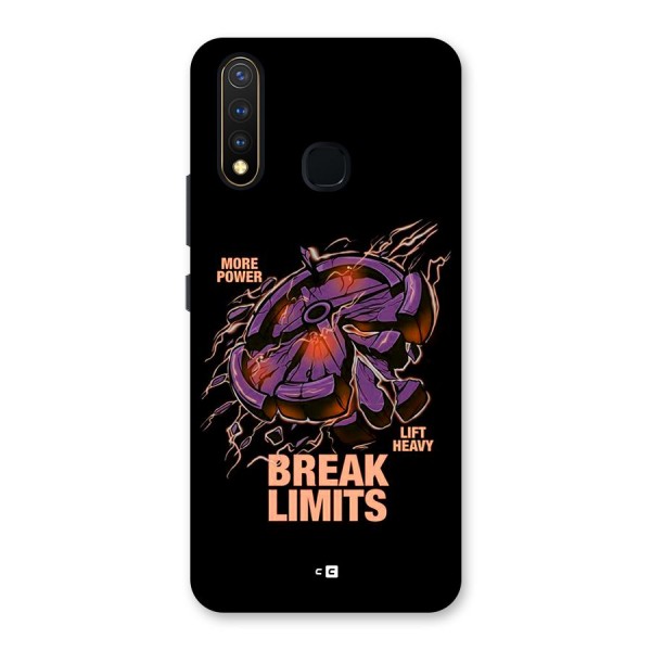 Break Limits Back Case for Vivo U20