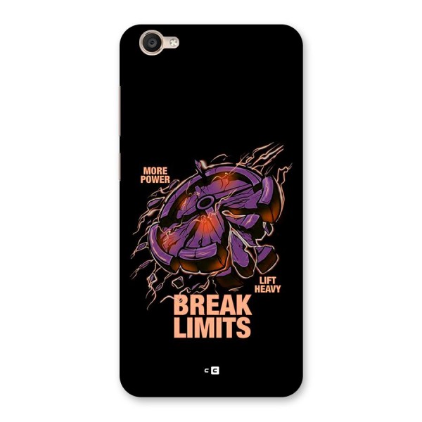 Break Limits Back Case for Vivo Y55