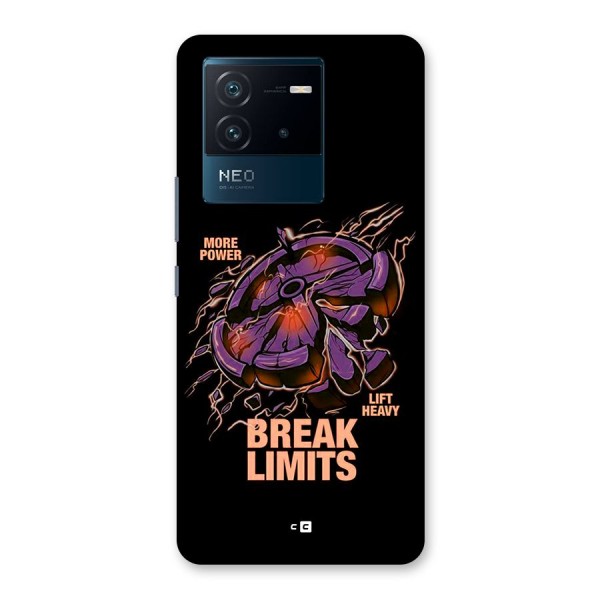 Break Limits Back Case for Vivo iQOO Neo 6 5G