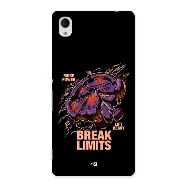 Break Limits Back Case for Xperia M4