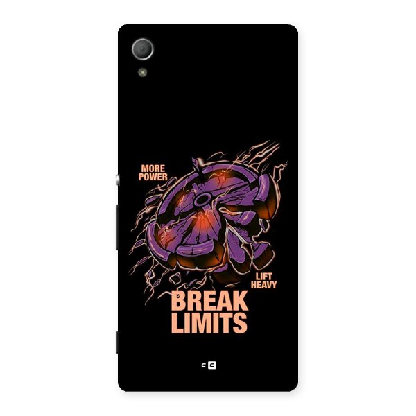 Break Limits Back Case for Xperia Z4