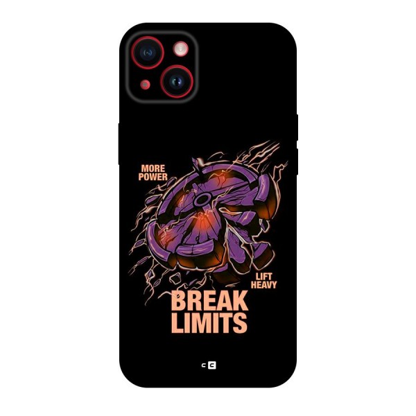 Break Limits Back Case for iPhone 14 Plus