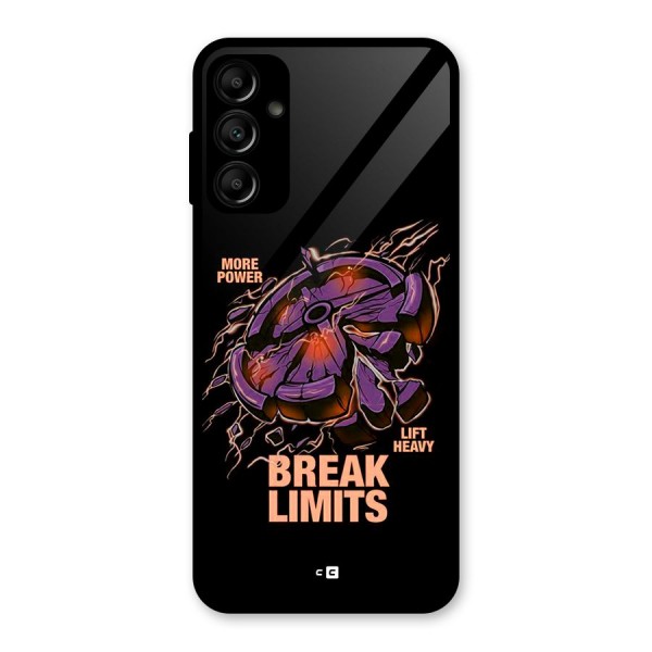 Break Limits Glass Back Case for Galaxy A14 5G