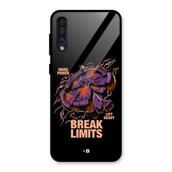 Break Limits Glass Back Case for Galaxy A50