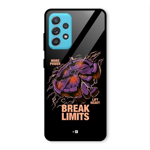 Break Limits Glass Back Case for Galaxy A52s 5G