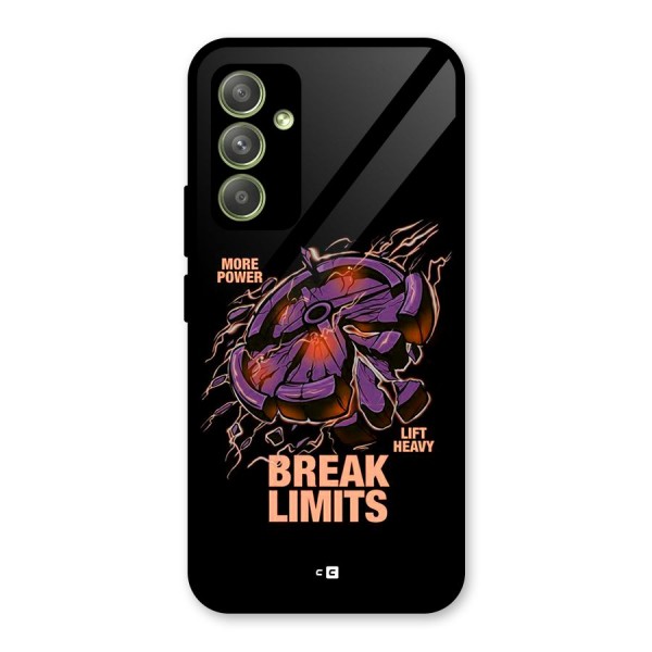 Break Limits Glass Back Case for Galaxy A54