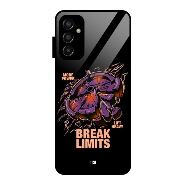 Break Limits Glass Back Case for Galaxy F13